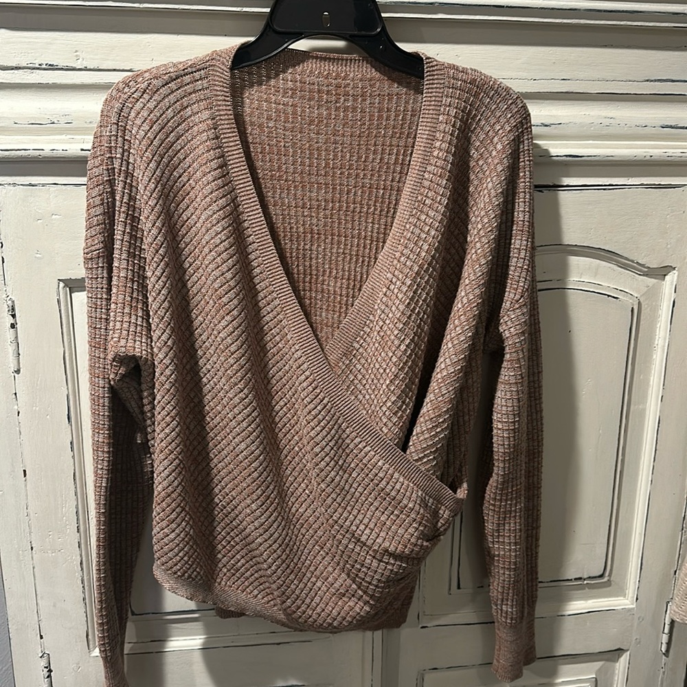 Boutique crossover sweater